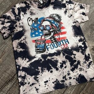 Chill the Fourth Out Patriotic July 4th T-Shirt